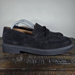 Paul Green Classic Black Suede Loafers